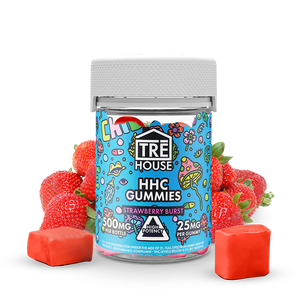 High-Potency HHC Gummies- Strawberry